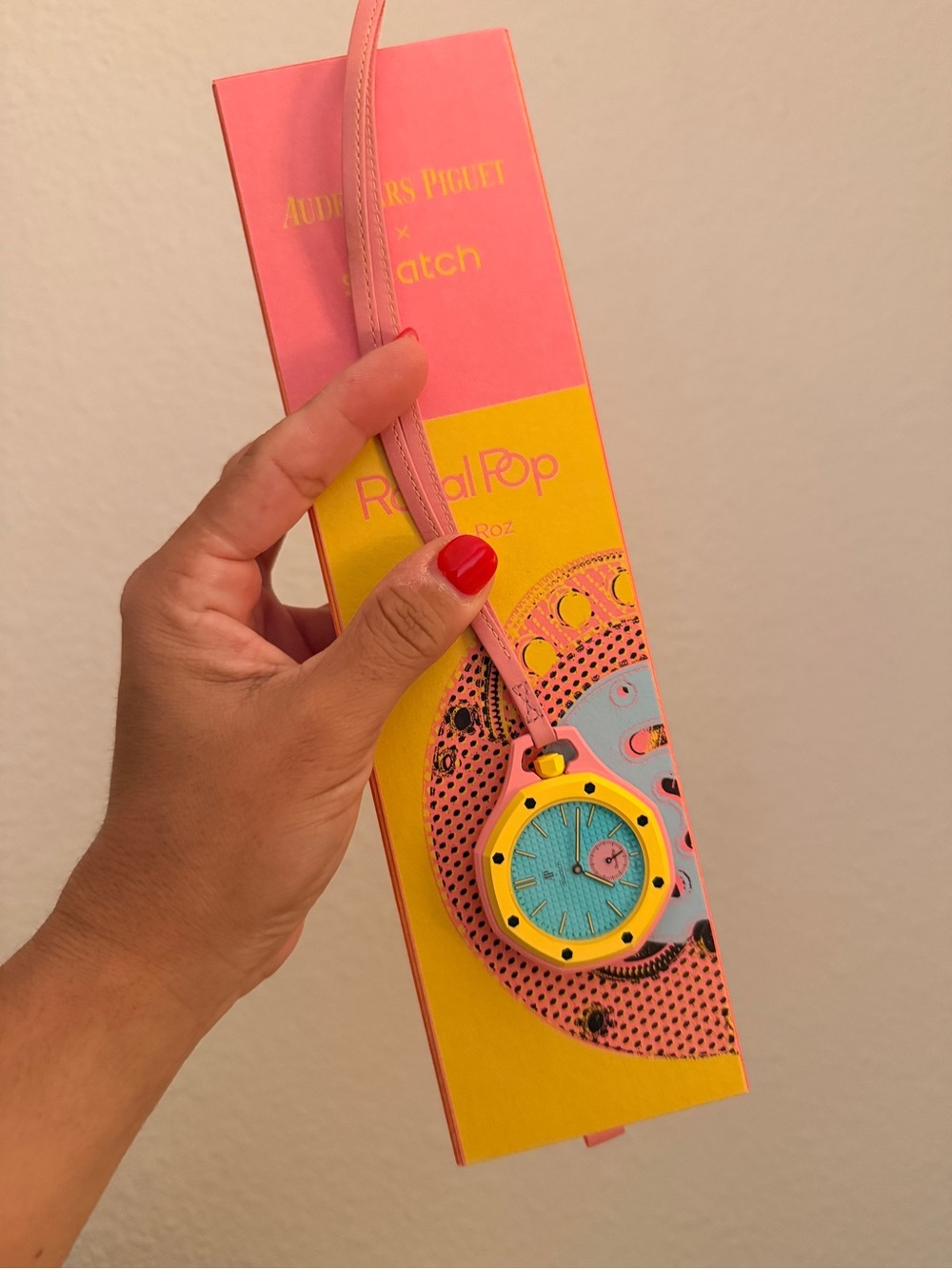 Swatch x AP Watch Pink